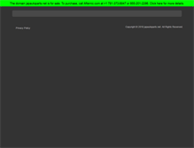Tablet Screenshot of japautoparts.net